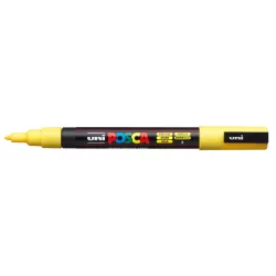ROTULADOR PERMANENTE 1,5MM AMARILLO "2" PC-3M POSCA UNI 915820