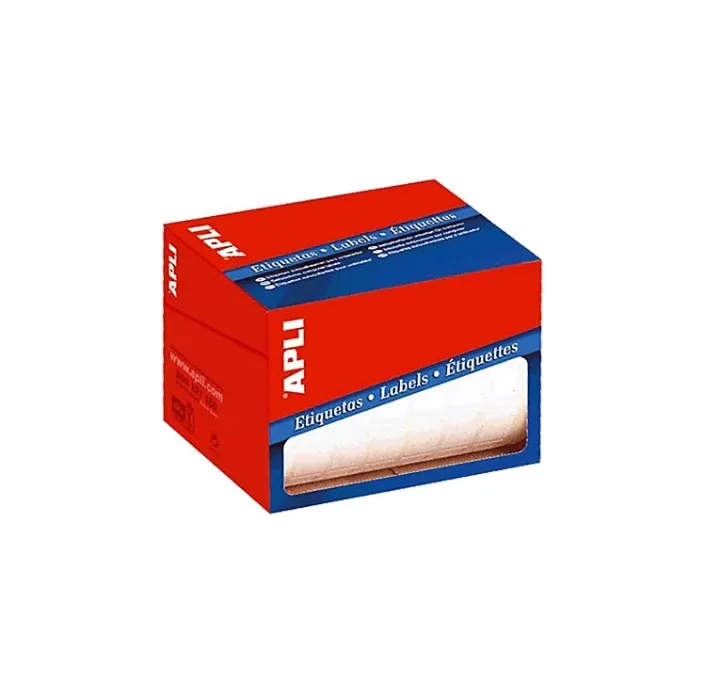 ETIQUETA ROLLO 53MMX100MM BLANCA 300U APLI 1704