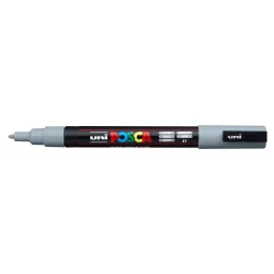 ROTULADOR PERMANENTE 1,5MM GRIS "37" PC-3M POSCA UNI 915905