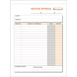 TALONARIO ENTREGA 4º NATURAL 50H ORIGINAL+2COPIAS LOAN T-92 430921