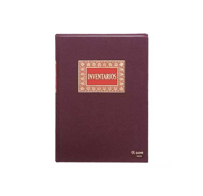 LIBRO CONTABLE Fº 100H INVENTARIOS DOHE 09904