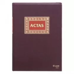 LIBRO CONTABLE Fº ACTAS 100H DOHE 09905