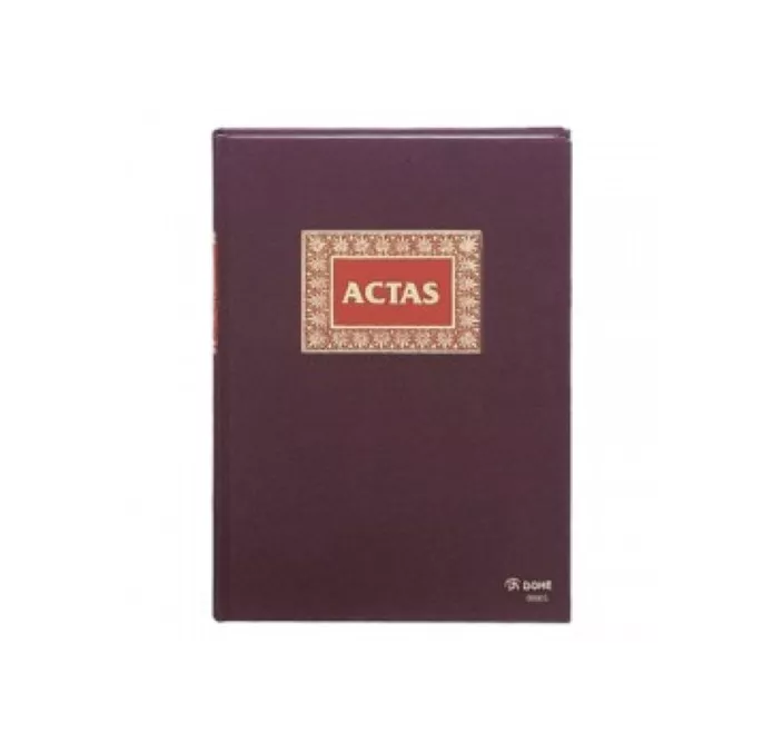 LIBRO CONTABLE Fº ACTAS 100H DOHE 09905