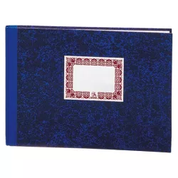 LIBRO CARTONE Fº APAISADO RAYADO HORIZONTAL 100H DOHE 09971