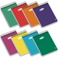 BLOC 12º ESPIRAL 4X4 80H 60G TAPA COLOR SERIE PACSA 16436