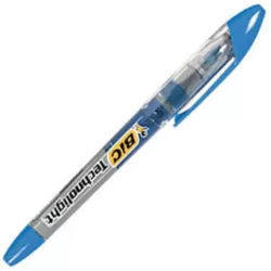 MARCADOR FLUORESCENTE TECHNOLIGHT AZUL BIC 802307