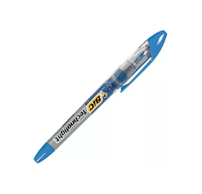 MARCADOR FLUORESCENTE TECHNOLIGHT AZUL BIC 802307