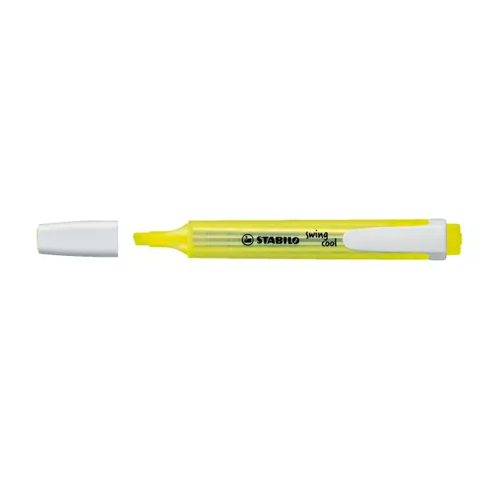 MARCADOR FLUORESCENTE AMARILLO SWING COOL STABILO 275/24