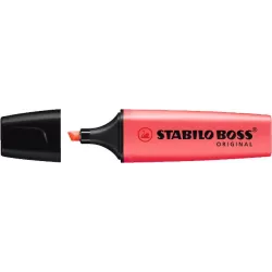 MARCADOR FLUORESCENTE ROJO BOSS ORIGINAL 70/40 STABILO