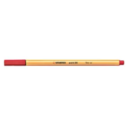 ROTULADOR 04 PUNTA FIBRA ROJO POINT 88 STABILO 88/40