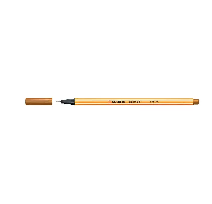 ROTULADOR 04 PUNTA FIBRA OCRE POINT 88 STABILO 88/89