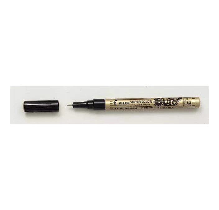ROTULADOR PERMANENTE 2MM MEDIUM ORO GOLD PILOT SC-G-M
