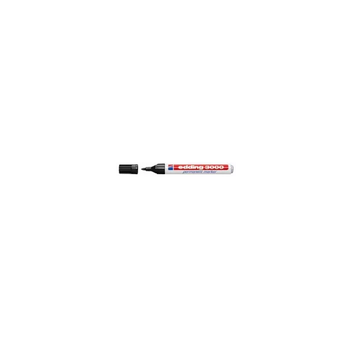 ROTULADOR PERMANENTE NEGRO EDDING 3000-01 07967