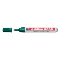 ROTULADOR PERMANENTE VERDE EDDING 3000-04