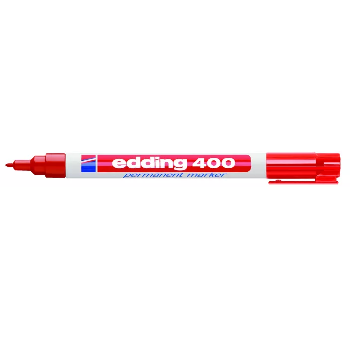 ROTULADOR PERMANENTE RECARG ROJO 400 EDDING 400-02