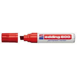 ROTULADOR PERMANENTE BISELADA RECARG ROJO 800 EDDING 800-02
