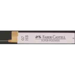 MINAS 07 HB TUBO 12UDS SUPER-POLYMER FABER CASTELL 120700