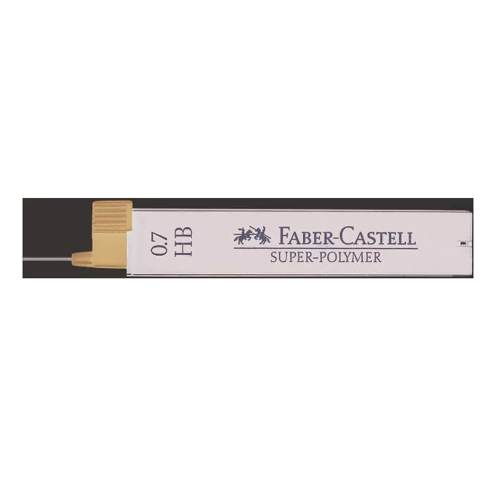 MINAS 07 HB TUBO 12UDS SUPER-POLYMER FABER CASTELL 120700