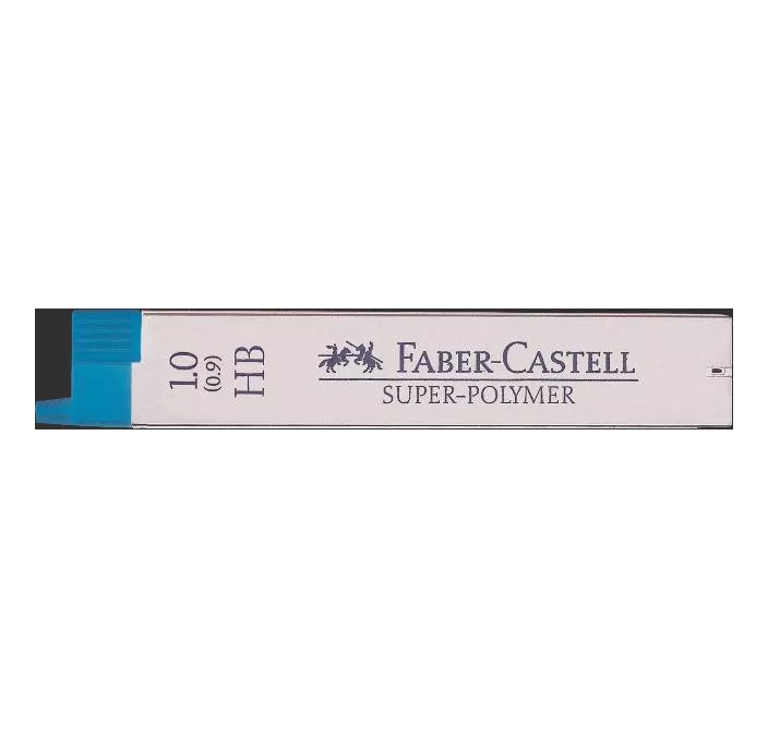 MINAS 09 HB TUBO 12UDS SUPER-POLYMER FABER CASTELL 120900