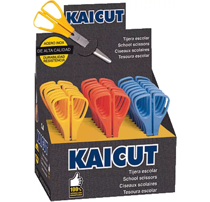 TIJERA ESCOLAR PUNTA ROMA 13CM KAICUT MASATS PT0014