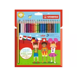 PINTURA MADERA 24 COLORES STABILO 1924/77-11