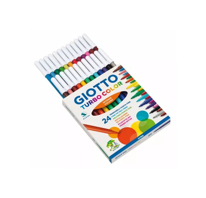 ROTULADOR ESCOLAR TURBO COLOR GIOTTO C.24 FILA F417000