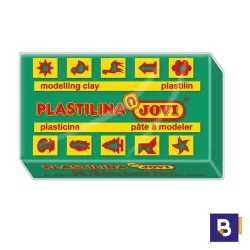 PLASTILINA 50GRS VERDE OSCURO JOVI 70/11