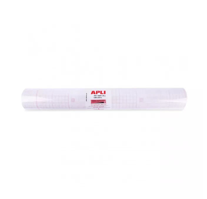 FORRO ADHESIVO TRANSPARENTE 0,5MX20MTS APLI 00264