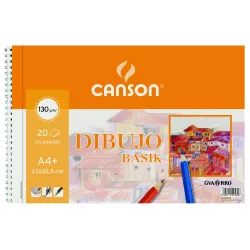 BLOC DIBUJO A3+ LISO 20H. BASIK 130G CANSON GUARRO C200400694
