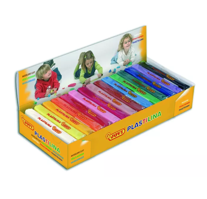 PLASTILINA 150G SURTIDA 15U. JOVI 71/S