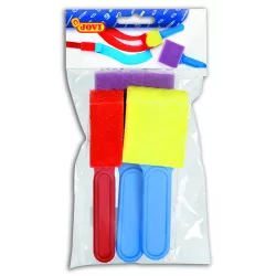 PINCEL ESPONJA GRANDE FORMAS DIVERSAS 3U. JOVI 814 026079