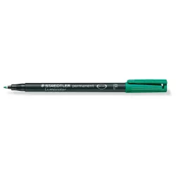 ROTULADOR PERMANENTE VERDE LUMOCOLOR 318 F STAEDTLER 318-5
