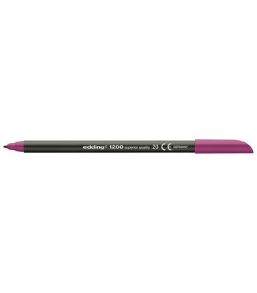 Rotulador magenta nº20 edding 1200-20 - 114233