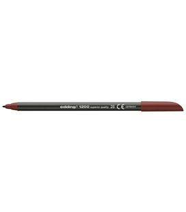 Rotulador rojo ingles nº28 edding 1200-28