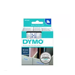 CINTA DYMO D1 12MMX7M AZUL/BLANCO ESSELTE 45014
