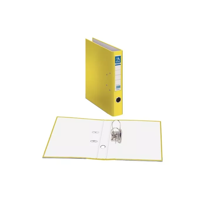 ARCHIVADOR PALANCA A4 45MM AMARILLO ARCHICOLOR DOHE 09419