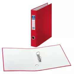 CARPETA 2 ANILLAS Fº 40MM CARTON FO. OFICO. ROJO DOHE 09429