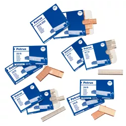 GRAPAS 23/10 COBREADAS CAJA 1000UDS MOD.26 PETRUS 55719