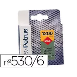 GRAPA 530/6MM GALVANIZADA C.1200 PETRUS 77513