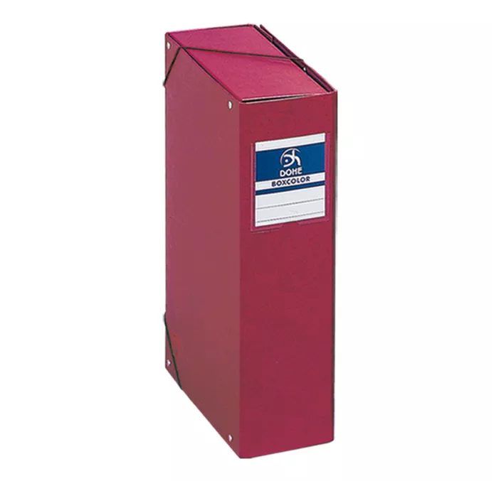 CARPETA PROYECTOS 9CMS ROJO CARTON FORRADO OFFICE DOHE 09745