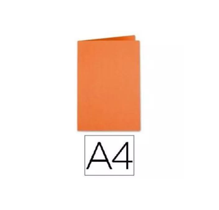 SUBCARPETA A4 250GRS NARANJA INTENSO C.50 GIO 400018823