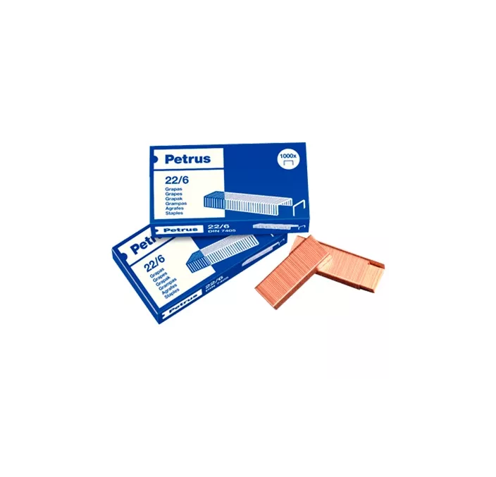 GRAPA 26/6 COBREADA C.1000 PETRUS 55710