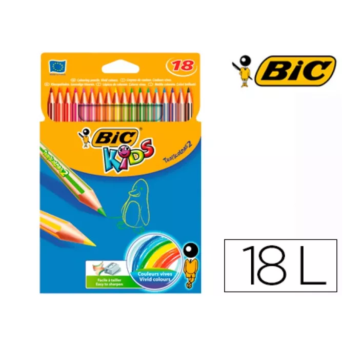 PINTURA MADERA TROPICOLORS 18U. BIC 832567