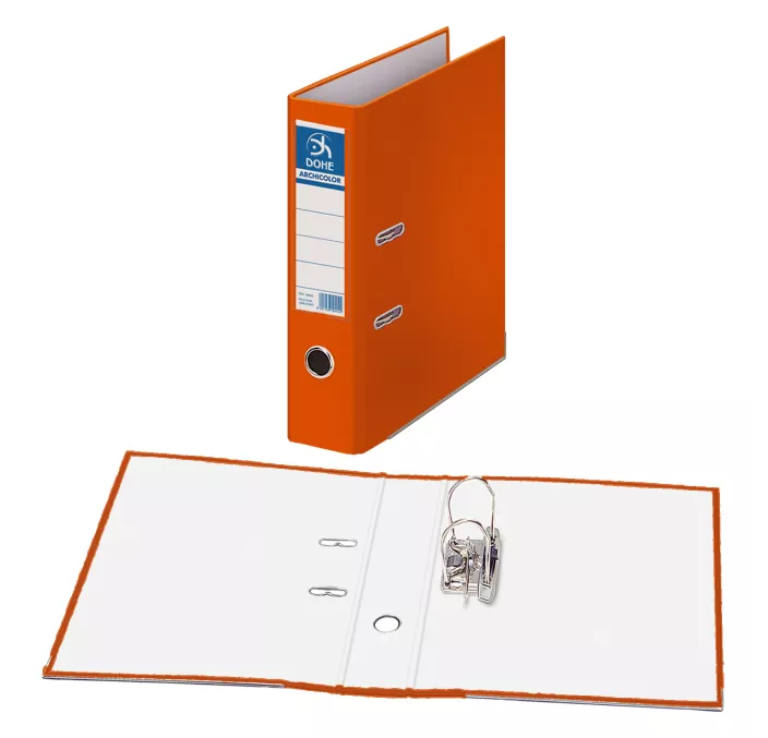 ARCHIVADOR PALANCA Fº 70MM NARANJA ARCHICOLOR DOHE 90126