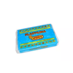 PLASTILINA 350 GRS AZUL CLARO JOVI 72/12