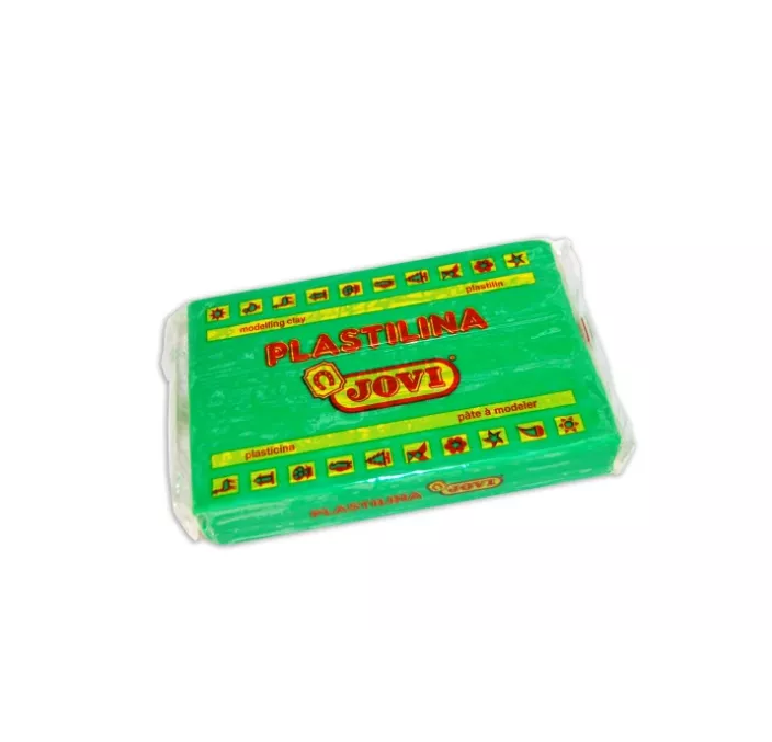 PLASTILINA 350 GRS VERDE CLARO JOVI 72/10