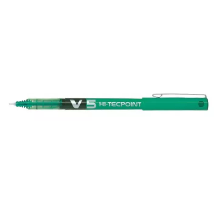 ROLLER 05 VERDE PUNTA AGUJA V5 PILOT BX-V5