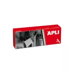 ENCUADERNADOR 297X15MM 50UDS NEGRO APLI 02215