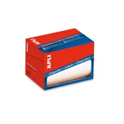 ETIQUETA ROLLO BLANCO 8X12 APLI 01676