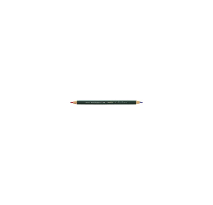 LAPICERO BICOLOR GRUESO 873 AZUL/ROJO FABER CAST 117500